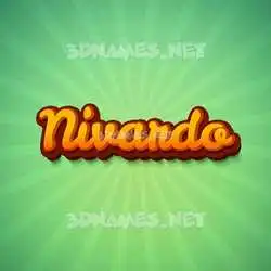 nivardo in Green Rays style - 3D name wallpaper