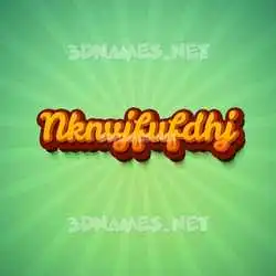 nknvjfufdhj in Green Rays style - 3D name wallpaper