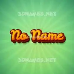 no name in Green Rays style - 3D name wallpaper