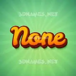 none in Green Rays style - 3D name wallpaper