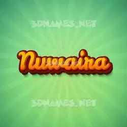 nuwaira in Green Rays style - 3D name wallpaper