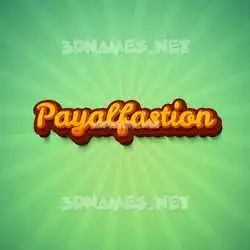 payalfastion in Green Rays style - 3D name wallpaper