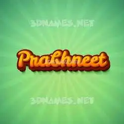 prabhneet in Green Rays style - 3D name wallpaper
