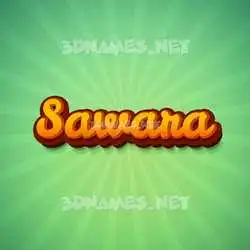 sawara in Green Rays style - 3D name wallpaper