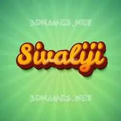 sivaliji in Green Rays style - 3D name wallpaper