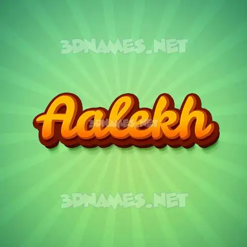 aalekh in Green Rays style - 3D name wallpaper aalekh in Green Rays style - 3D name wallpaper