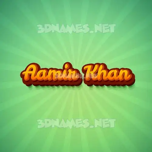 aamir khan in Green Rays style - 3D name wallpaper aamir khan in Green Rays style - 3D name wallpaper