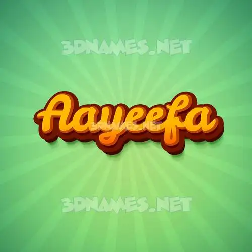 aayeefa in Green Rays style - 3D name wallpaper aayeefa in Green Rays style - 3D name wallpaper