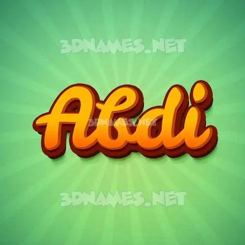 abdi in Green Rays style - 3D name wallpaper abdi in Green Rays style - 3D name wallpaper