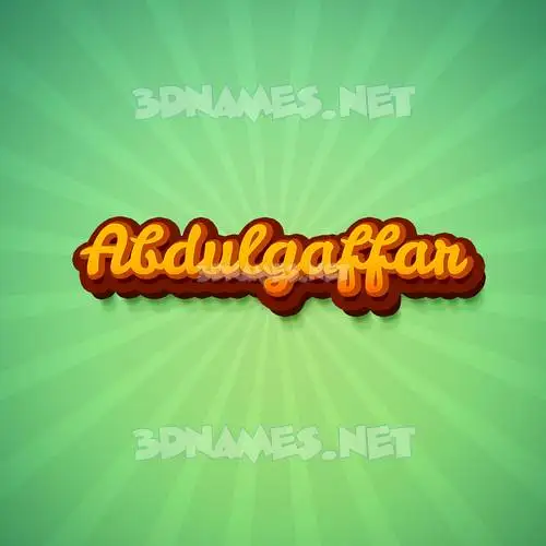 abdulgaffar in Green Rays style - 3D name wallpaper abdulgaffar in Green Rays style - 3D name wallpaper