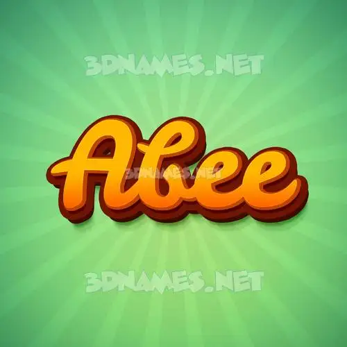 abee in Green Rays style - 3D name wallpaper abee in Green Rays style - 3D name wallpaper
