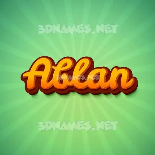 ablan in Green Rays style - 3D name wallpaper ablan in Green Rays style - 3D name wallpaper