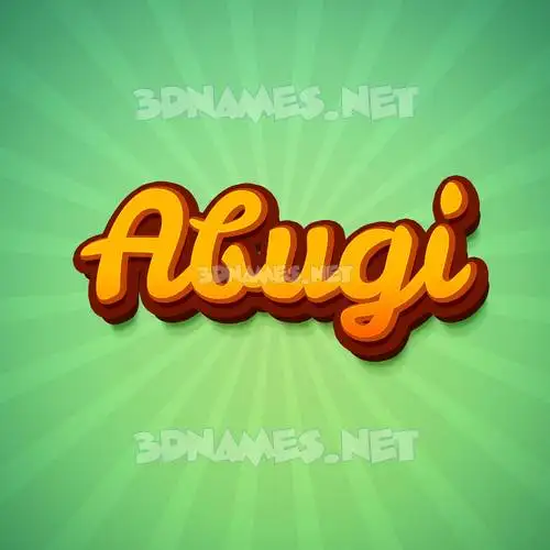 abugi in Green Rays style - 3D name wallpaper abugi in Green Rays style - 3D name wallpaper