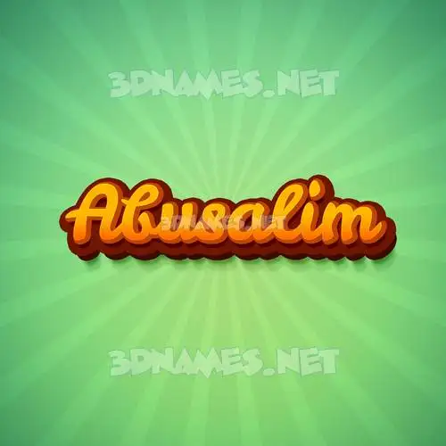 abusalim in Green Rays style - 3D name wallpaper abusalim in Green Rays style - 3D name wallpaper
