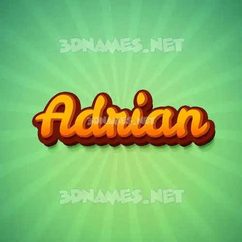 adrian in Green Rays style - 3D name wallpaper adrian in Green Rays style - 3D name wallpaper