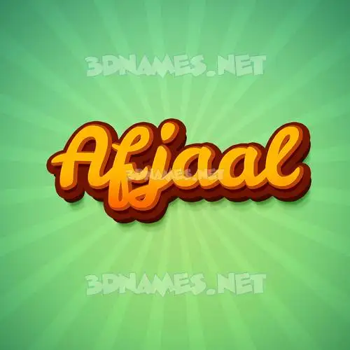 afjaal in Green Rays style - 3D name wallpaper afjaal in Green Rays style - 3D name wallpaper