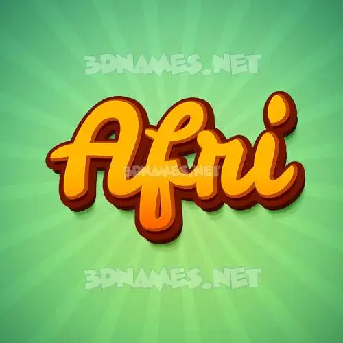 afri in Green Rays style - 3D name wallpaper afri in Green Rays style - 3D name wallpaper