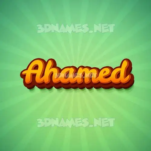 ahamed in Green Rays style - 3D name wallpaper ahamed in Green Rays style - 3D name wallpaper