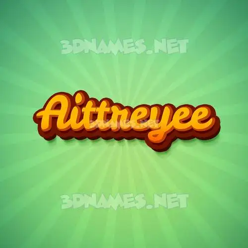 aittreyee in Green Rays style - 3D name wallpaper aittreyee in Green Rays style - 3D name wallpaper