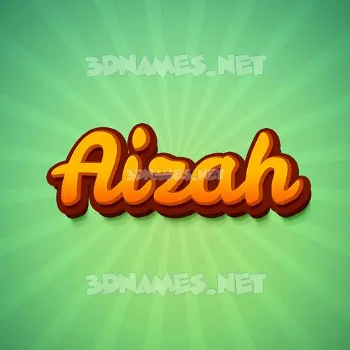 aizah in Green Rays style - 3D name wallpaper aizah in Green Rays style - 3D name wallpaper