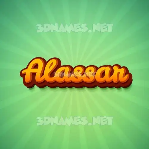 alassar in Green Rays style - 3D name wallpaper alassar in Green Rays style - 3D name wallpaper