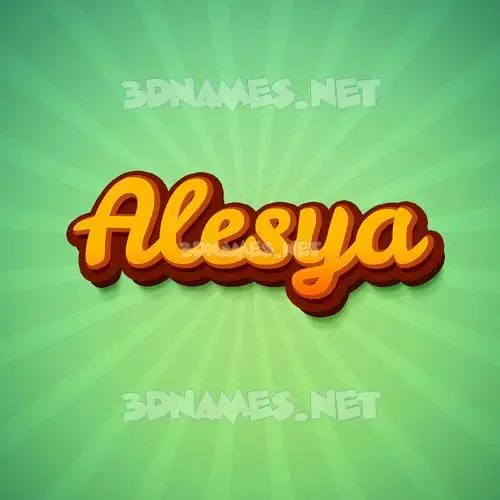 alesya in Green Rays style - 3D name wallpaper alesya in Green Rays style - 3D name wallpaper