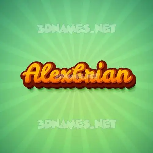 alexbrian in Green Rays style - 3D name wallpaper alexbrian in Green Rays style - 3D name wallpaper