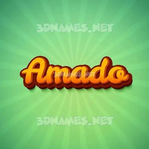 amado in Green Rays style - 3D name wallpaper amado in Green Rays style - 3D name wallpaper