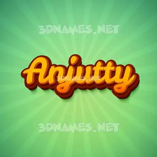 anjutty in Green Rays style - 3D name wallpaper anjutty in Green Rays style - 3D name wallpaper