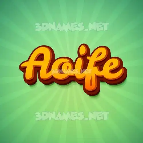 aoife in Green Rays style - 3D name wallpaper aoife in Green Rays style - 3D name wallpaper