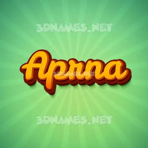 aprna in Green Rays style - 3D name wallpaper aprna in Green Rays style - 3D name wallpaper
