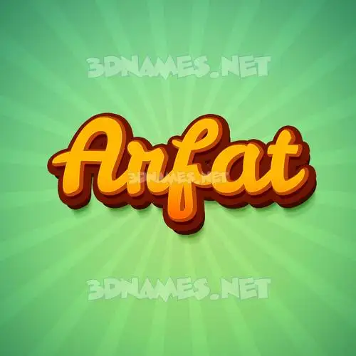 arfat in Green Rays style - 3D name wallpaper arfat in Green Rays style - 3D name wallpaper