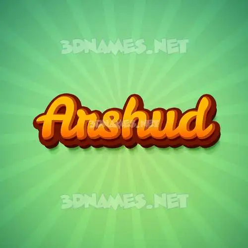 arshud in Green Rays style - 3D name wallpaper arshud in Green Rays style - 3D name wallpaper