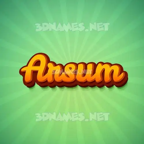 arsum in Green Rays style - 3D name wallpaper arsum in Green Rays style - 3D name wallpaper