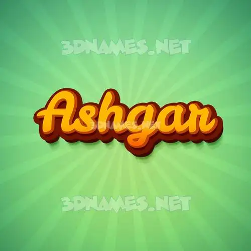 ashgar in Green Rays style - 3D name wallpaper ashgar in Green Rays style - 3D name wallpaper