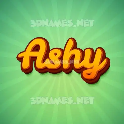 ashy in Green Rays style - 3D name wallpaper ashy in Green Rays style - 3D name wallpaper