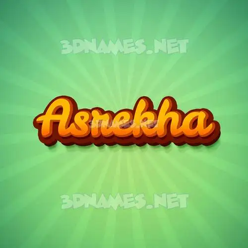 asrekha in Green Rays style - 3D name wallpaper asrekha in Green Rays style - 3D name wallpaper