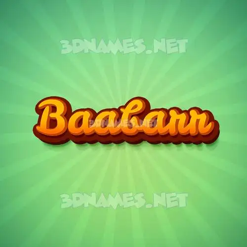 baabarr in Green Rays style - 3D name wallpaper baabarr in Green Rays style - 3D name wallpaper
