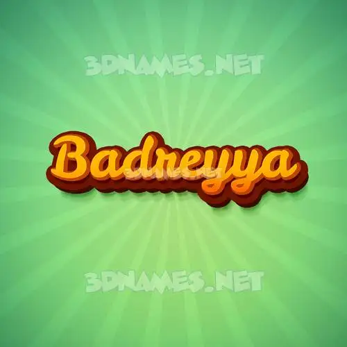 badreyya in Green Rays style - 3D name wallpaper badreyya in Green Rays style - 3D name wallpaper