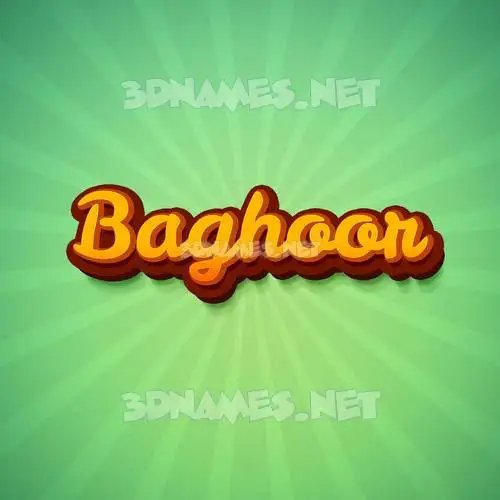baghoor in Green Rays style - 3D name wallpaper baghoor in Green Rays style - 3D name wallpaper