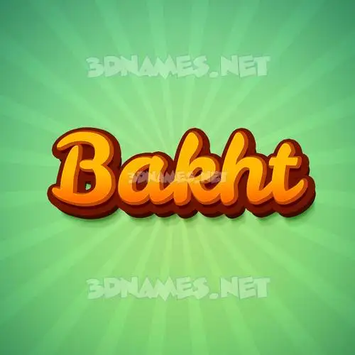 bakht in Green Rays style - 3D name wallpaper bakht in Green Rays style - 3D name wallpaper