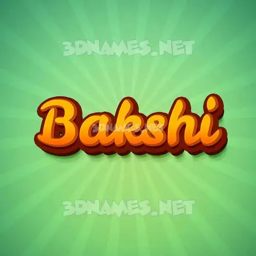 bakshi in Green Rays style - 3D name wallpaper bakshi in Green Rays style - 3D name wallpaper
