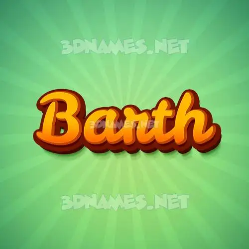 barth in Green Rays style - 3D name wallpaper barth in Green Rays style - 3D name wallpaper