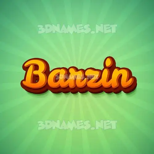 barzin in Green Rays style - 3D name wallpaper barzin in Green Rays style - 3D name wallpaper