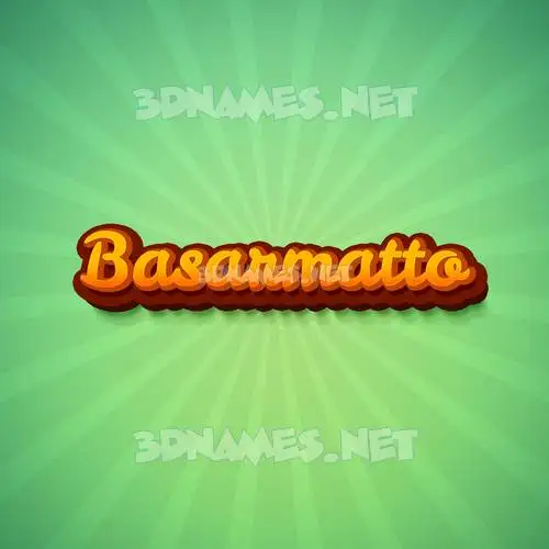basarmatto in Green Rays style - 3D name wallpaper basarmatto in Green Rays style - 3D name wallpaper