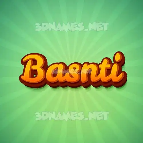 basnti in Green Rays style - 3D name wallpaper basnti in Green Rays style - 3D name wallpaper