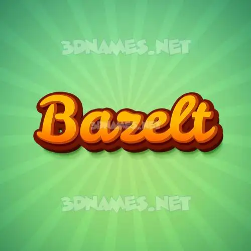 bazelt in Green Rays style - 3D name wallpaper bazelt in Green Rays style - 3D name wallpaper