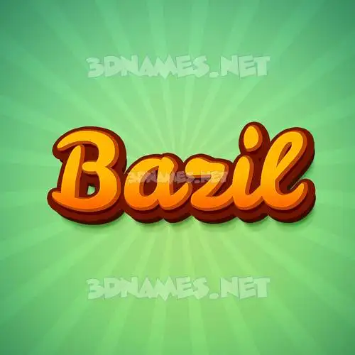 bazil in Green Rays style - 3D name wallpaper bazil in Green Rays style - 3D name wallpaper