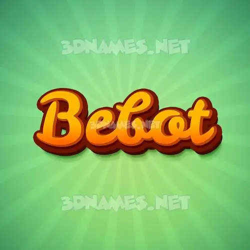 bebot in Green Rays style - 3D name wallpaper bebot in Green Rays style - 3D name wallpaper