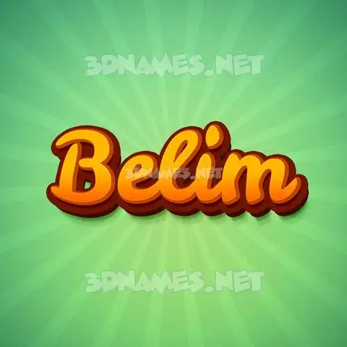 belim in Green Rays style - 3D name wallpaper belim in Green Rays style - 3D name wallpaper
